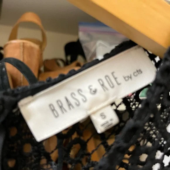 Brass & Roe Black Layered Dress, Size S. - Picture 5 of 6